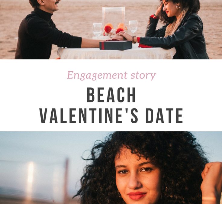 Beach valentine’s date